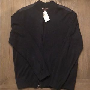 NWT Michael Kors zip up sweater